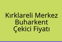 Kırklareli Merkez Çekici Fiyatı – Buharkent Oto Kurtarıcı Ücreti