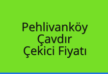 Pehlivanköy Çekici Fiyatı – Çavdır Oto Kurtarıcı Ücreti