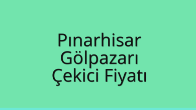 Pınarhisar Çekici Fiyatı – Gölpazarı Oto Kurtarıcı Ücreti