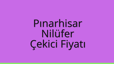 Pınarhisar Çekici Fiyatı – Nilüfer Oto Kurtarıcı Ücreti