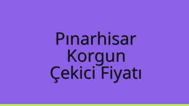 Pınarhisar Çekici Fiyatı – Korgun Oto Kurtarıcı Ücreti
