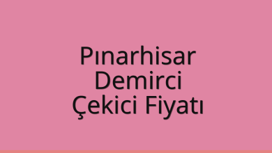 Pınarhisar Çekici Fiyatı – Demirci Oto Kurtarıcı Ücreti