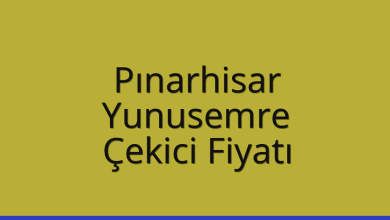 Pınarhisar Çekici Fiyatı – Yunusemre Oto Kurtarıcı Ücreti