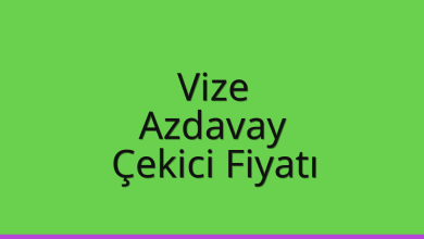 Vize Çekici Fiyatı – Azdavay Oto Kurtarıcı Ücreti