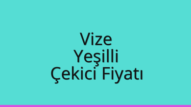 Vize Çekici Fiyatı – Yeşilli Oto Kurtarıcı Ücreti