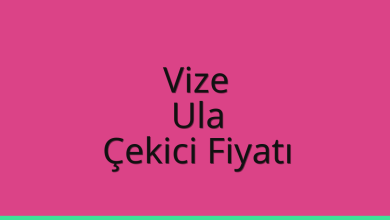 Vize Çekici Fiyatı – Ula Oto Kurtarıcı Ücreti