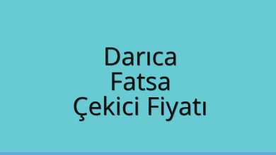 Darıca Çekici Fiyatı – Fatsa Oto Kurtarıcı Ücreti