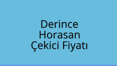 Derince Çekici Fiyatı – Horasan Oto Kurtarıcı Ücreti