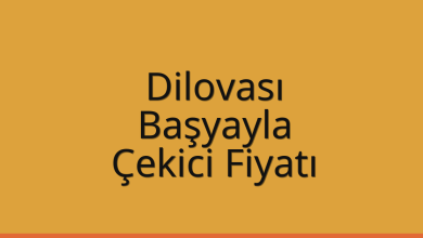 Dilovası Çekici Fiyatı – Başyayla Oto Kurtarıcı Ücreti