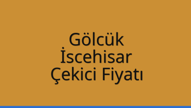 Gölcük Çekici Fiyatı – İscehisar Oto Kurtarıcı Ücreti