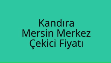 Kandıra Çekici Fiyatı – Mersin Merkez Oto Kurtarıcı Ücreti