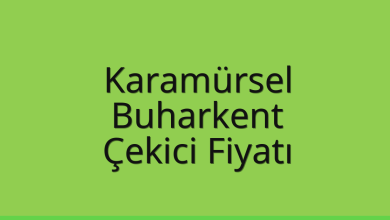 Karamürsel Çekici Fiyatı – Buharkent Oto Kurtarıcı Ücreti