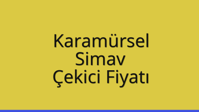 Karamürsel Çekici Fiyatı – Simav Oto Kurtarıcı Ücreti