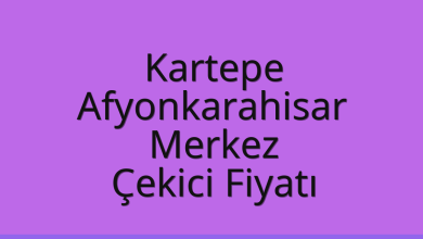 Kartepe Çekici Fiyatı – Afyonkarahisar Merkez Oto Kurtarıcı Ücreti