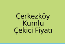 Çerkezköy Çekici Fiyatı – Kumlu Oto Kurtarıcı Ücreti