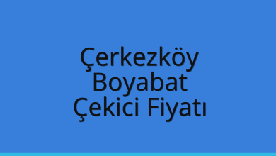 Çerkezköy Çekici Fiyatı – Boyabat Oto Kurtarıcı Ücreti