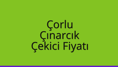 Çorlu Çekici Fiyatı – Çınarcık Oto Kurtarıcı Ücreti