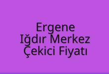 Ergene Çekici Fiyatı – Iğdır Merkez Oto Kurtarıcı Ücreti