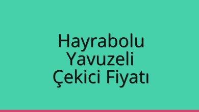 Hayrabolu Çekici Fiyatı – Yavuzeli Oto Kurtarıcı Ücreti