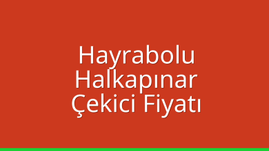 Hayrabolu Çekici Fiyatı – Halkapınar Oto Kurtarıcı Ücreti