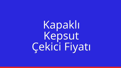 Kapaklı Çekici Fiyatı – Kepsut Oto Kurtarıcı Ücreti