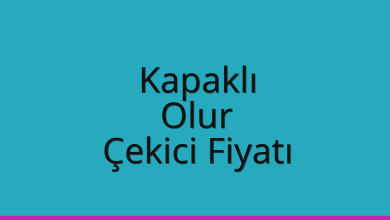 Kapaklı Çekici Fiyatı – Olur Oto Kurtarıcı Ücreti