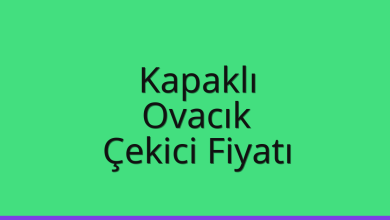 Kapaklı Çekici Fiyatı – Ovacık Oto Kurtarıcı Ücreti