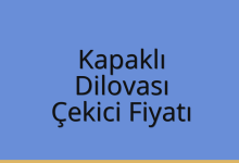 Kapaklı Çekici Fiyatı – Dilovası Oto Kurtarıcı Ücreti