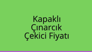Kapaklı Çekici Fiyatı – Çınarcık Oto Kurtarıcı Ücreti