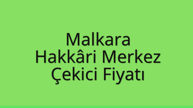 Malkara Çekici Fiyatı – Hakkâri Merkez Oto Kurtarıcı Ücreti