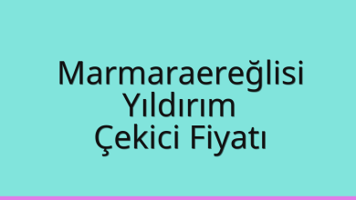 Marmaraereğlisi Çekici Fiyatı – Yıldırım Oto Kurtarıcı Ücreti