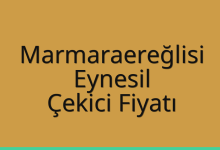 Marmaraereğlisi Çekici Fiyatı – Eynesil Oto Kurtarıcı Ücreti