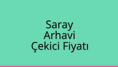 Saray Çekici Fiyatı – Arhavi Oto Kurtarıcı Ücreti