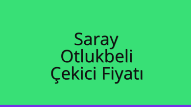 Saray Çekici Fiyatı – Otlukbeli Oto Kurtarıcı Ücreti