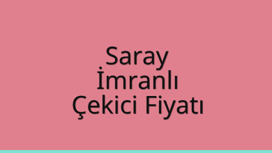 Saray Çekici Fiyatı – İmranlı Oto Kurtarıcı Ücreti