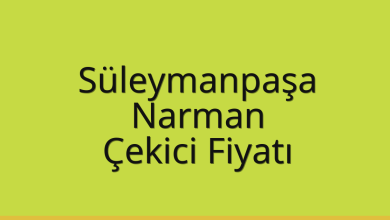 Süleymanpaşa Çekici Fiyatı – Narman Oto Kurtarıcı Ücreti