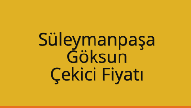 Süleymanpaşa Çekici Fiyatı – Göksun Oto Kurtarıcı Ücreti