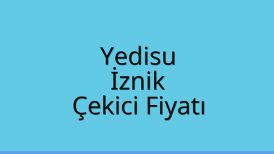 Yedisu Çekici Fiyatı – İznik Oto Kurtarıcı Ücreti