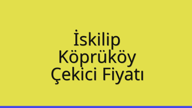 İskilip Çekici Fiyatı – Köprüköy Oto Kurtarıcı Ücreti