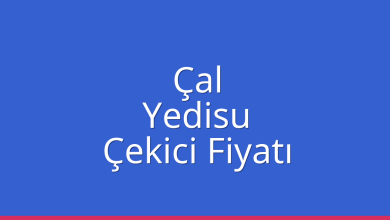Çal Çekici Fiyatı – Yedisu Oto Kurtarıcı Ücreti