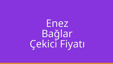 Enez Çekici Fiyatı – Bağlar Oto Kurtarıcı Ücreti