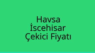 Havsa Çekici Fiyatı – İscehisar Oto Kurtarıcı Ücreti