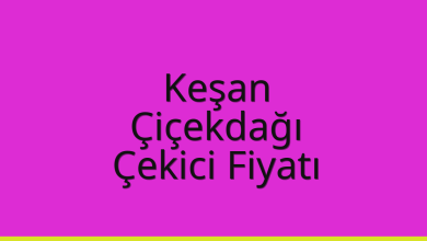 Keşan Çekici Fiyatı – Çiçekdağı Oto Kurtarıcı Ücreti