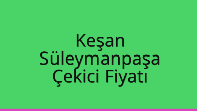 Keşan Çekici Fiyatı – Süleymanpaşa Oto Kurtarıcı Ücreti