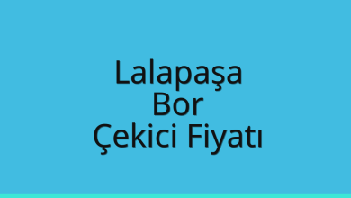 Lalapaşa Çekici Fiyatı – Bor Oto Kurtarıcı Ücreti