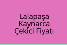 Lalapaşa Çekici Fiyatı – Kaynarca Oto Kurtarıcı Ücreti