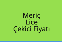 Meriç Çekici Fiyatı – Lice Oto Kurtarıcı Ücreti
