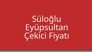 Süloğlu Çekici Fiyatı – Eyüpsultan Oto Kurtarıcı Ücreti