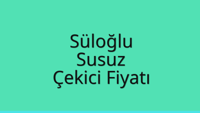 Süloğlu Çekici Fiyatı – Susuz Oto Kurtarıcı Ücreti