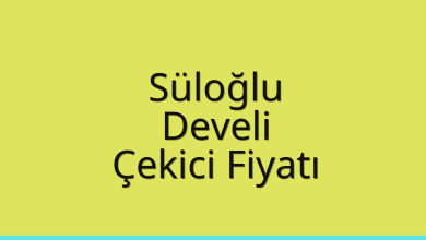 Süloğlu Çekici Fiyatı – Develi Oto Kurtarıcı Ücreti